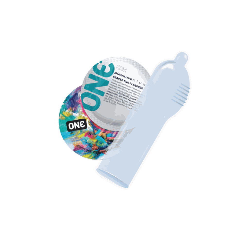 ONE Pleasure Plus, 12 special shaped condoms