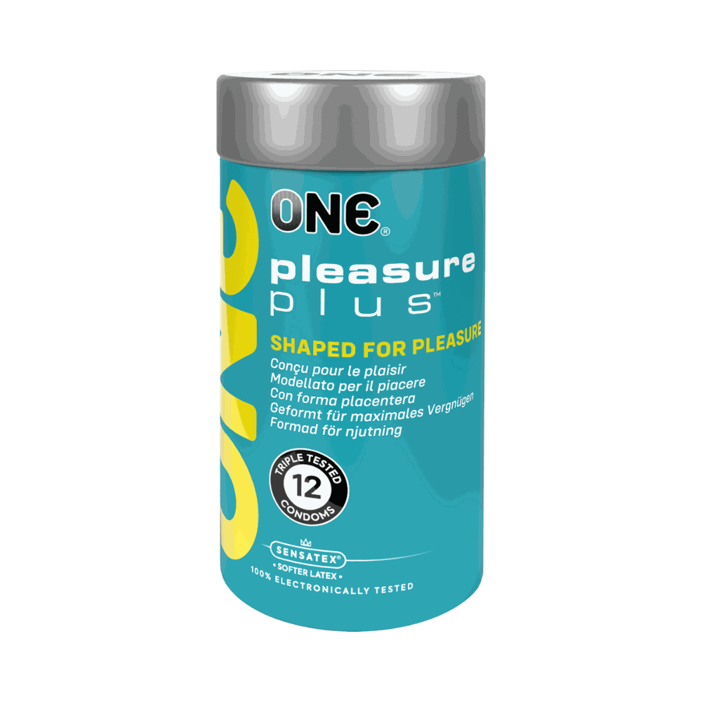 ONE Pleasure Plus, 12 special shaped condoms
