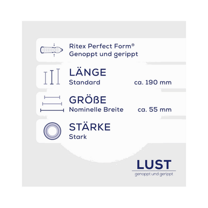 Ritex LUST Dotted and ribbed