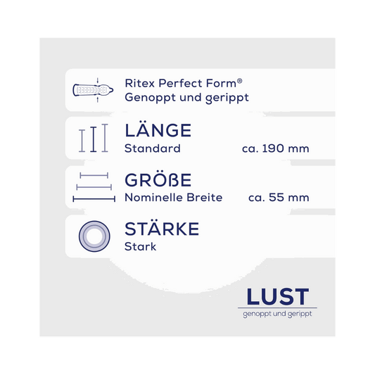 Ritex LUST Dotted and ribbed