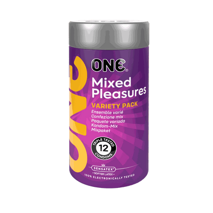 ONE Mixed Pleasures, 12 assorted condoms