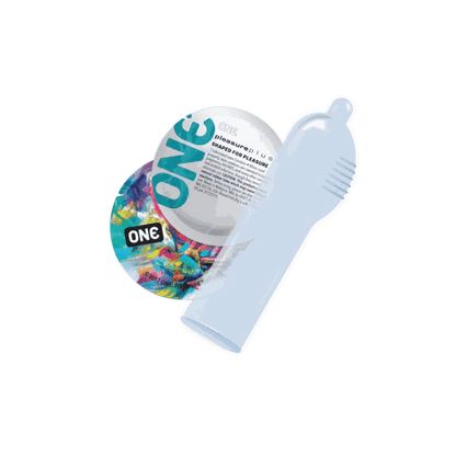 ONE Pleasure Plus, 12 special shaped condoms