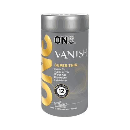ONE Vanish Superthin, 12 thin condoms