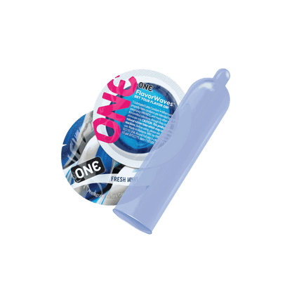 ONE Flavor Waves, 12 tasty condoms